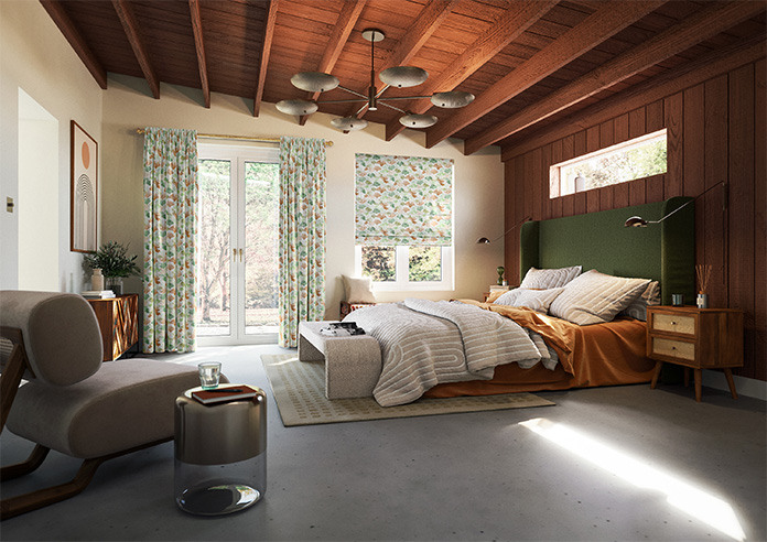 Palm Beach Faux Silk, Retreat - Roman Blind - Image 6